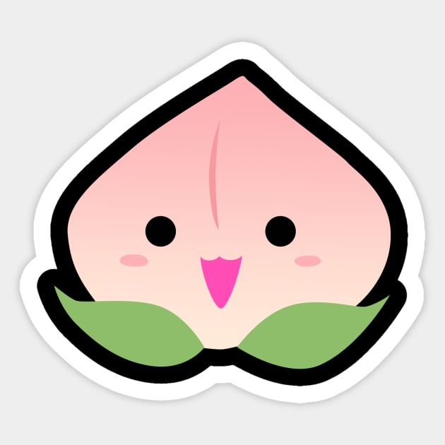 peachpachimani Sticker by JamesCMarshall